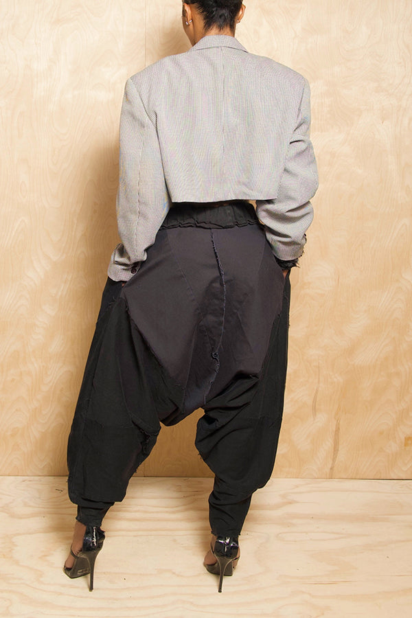 Stylish Seam Detail Harem Pants