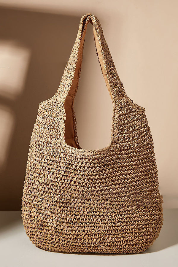 Stylish Grass Weaving Shoulder Bags