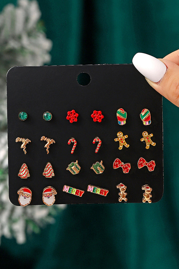 Chic Unique Design Christmas Earrings