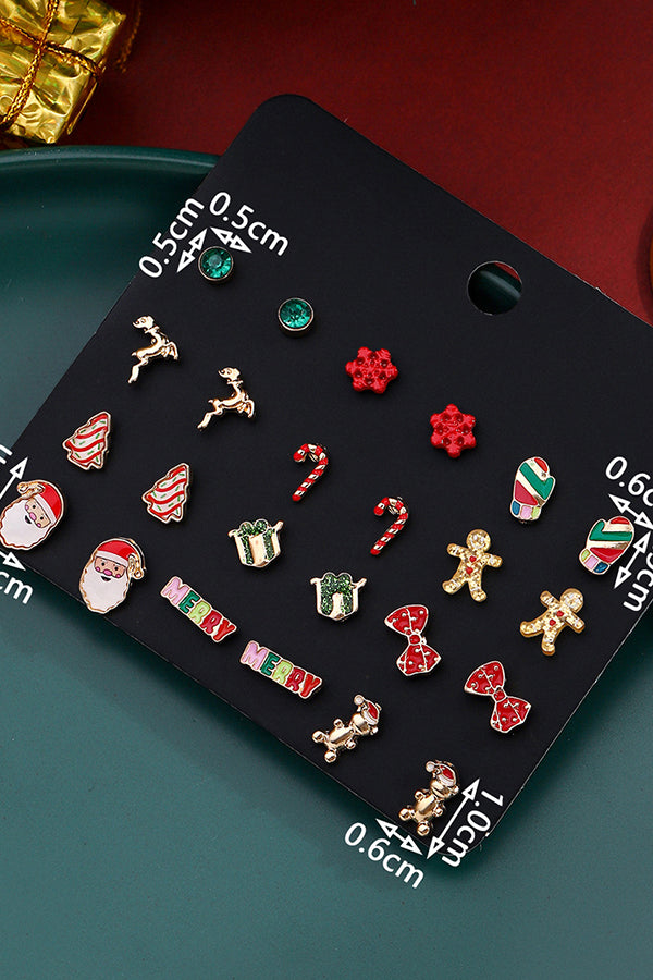 Chic Unique Design Christmas Earrings