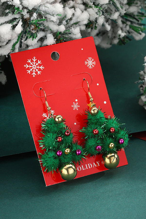 Cartoon Christmas Snowflake Christmas Earrings Series