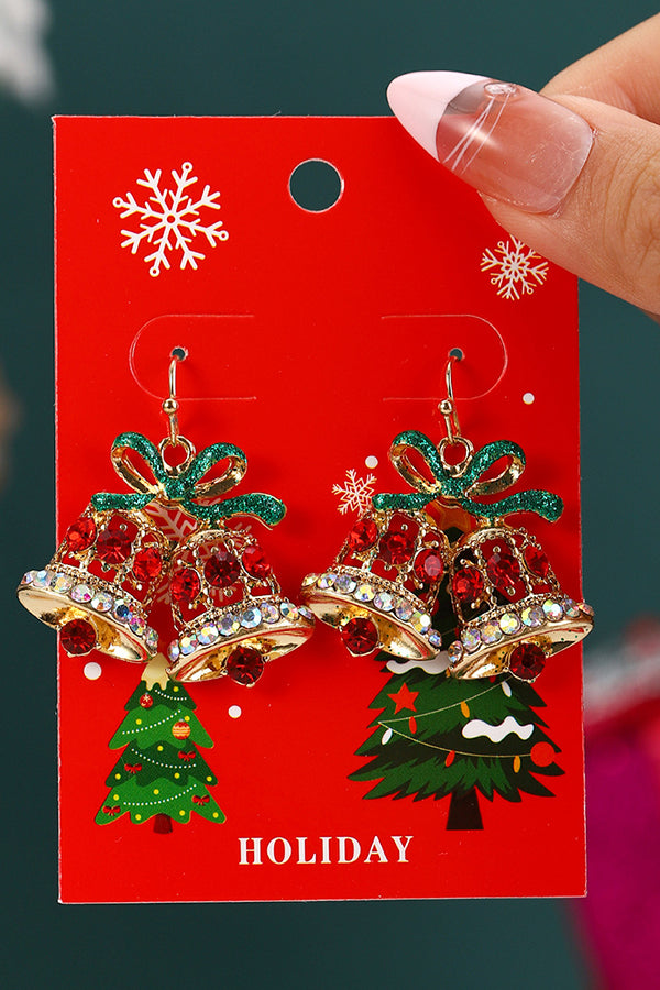 Cartoon Christmas Snowflake Christmas Earrings Series