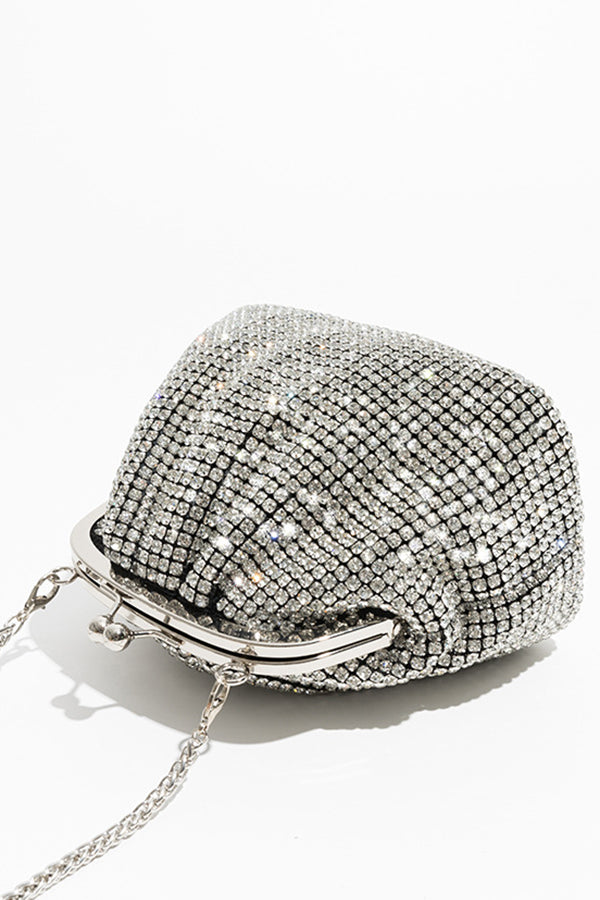 Stylish Sequin Glitter Rhinestones Evening Bag